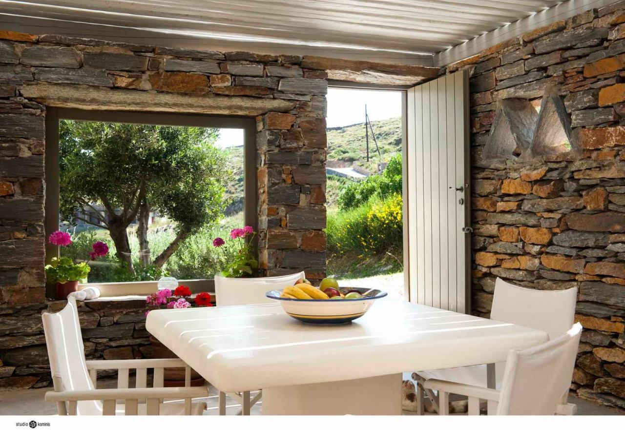 Spectacular Sunset View Villa At Melissaki Ioulis المظهر الخارجي الصورة